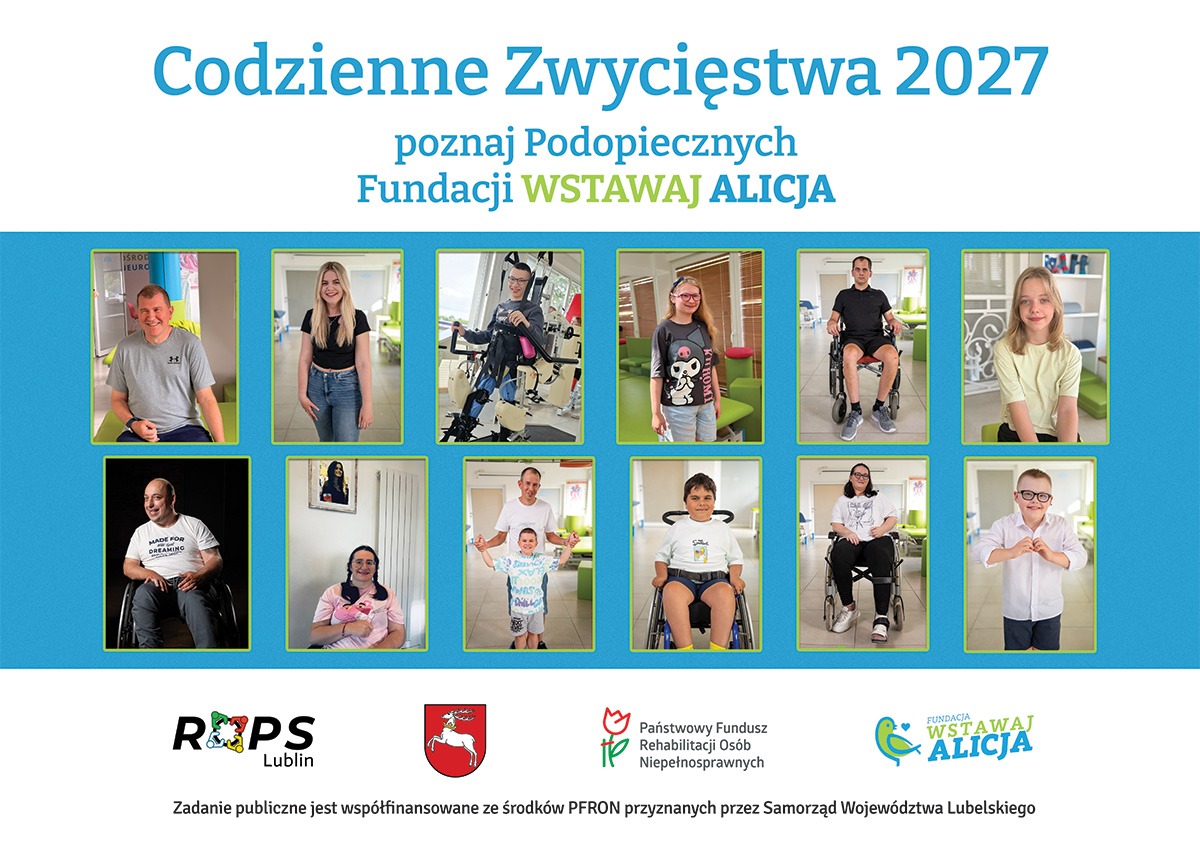 Bohaterowie projektu "codzienne zwycięstwa"
